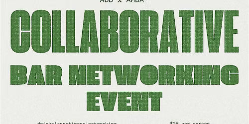 Collaborative Bar Networking Event