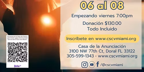 RETIRO RENACER II PARA MUJERES