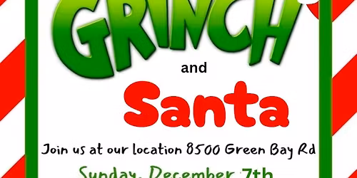3rd Annual Photos with Santa and The Grinch 