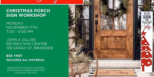 Sip & Sign - Christmas