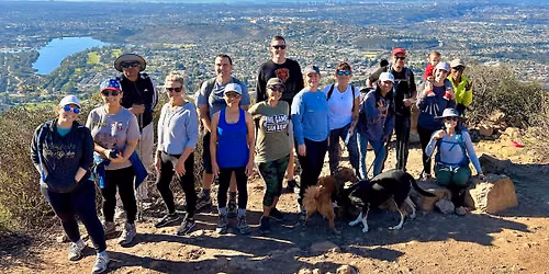 Cowles Mountain Flag Day Hike via Barker Way Trail