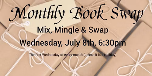Monthly Book Swap