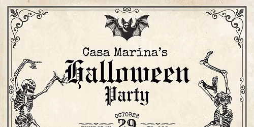 Casa Marina's Annual Halloween Party and Costume Contest