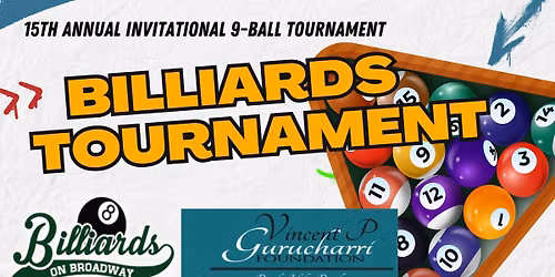 15th Annual Invitational 9-Ball Tournament