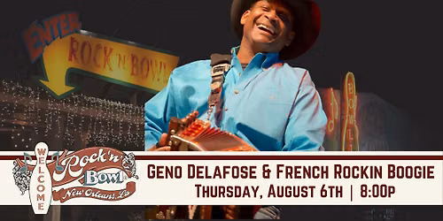 Geno Delafose & French Rockin' Boogie | Rock'n'Bowl\u00ae New Orleans