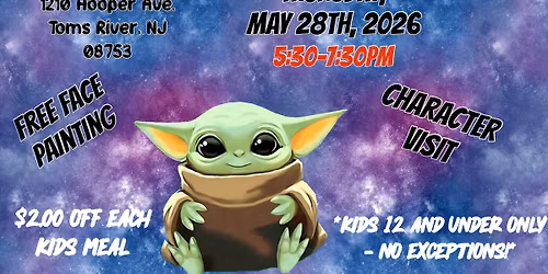 Kids Night with Baby Yoda \ud83c\udf89
