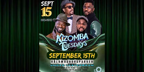 Kizomba Tuesdays Stockholm outdoor