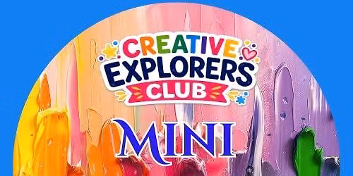 Creative Explorers Club: MINI CANVAS ART LAB!