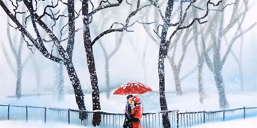 Paint Gordon Bruce's Winter Couple, London