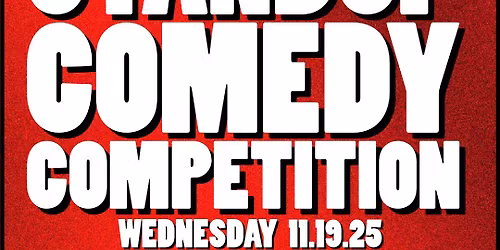 Standup Comedy Competition! At Hog Shack Bar-B-Q!
