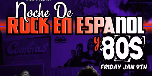 Heroes Del Silencio vs Rock en Espa\u00f1ol tribute! At the Hideaway Riverside!