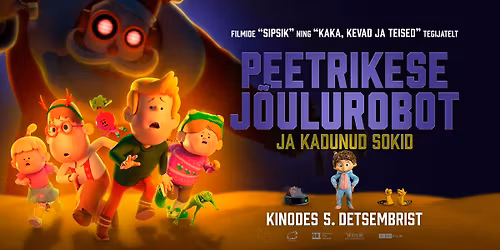Artise lastehommik: "Peetrikese j\u00f5ulurobot ja kadunud sokid" | Uus Eesti p\u00fchadeanimatsioon 