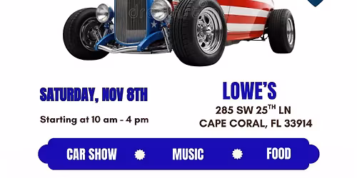 Lowe's Veterans Cruise In Event