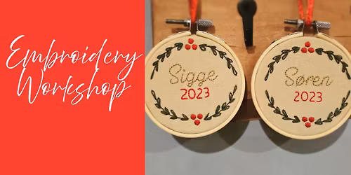 Embroidery Workshop