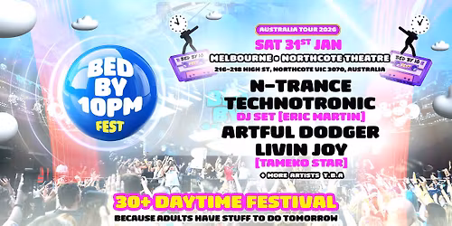 Bed By 10 Festival in Melbourne!