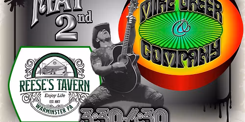 Mike Greer & Co. DEBUT! at Reese's Tavern