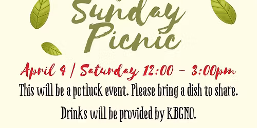 KBGNO Easter Picnic