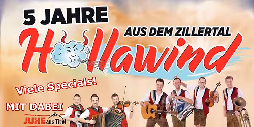 5 JAHRE H\u00d6LLAWIND \u2013 JUBIL\u00c4UMSBALL