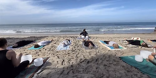 Stretch and Sound Bath on the Beach