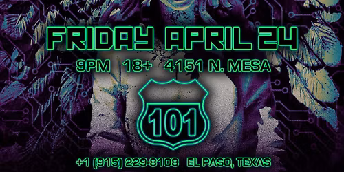 Dark Wave Night at 101 Friday April 24th, 2026