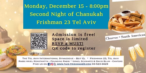 Chanukah Garden Party for ages 40+