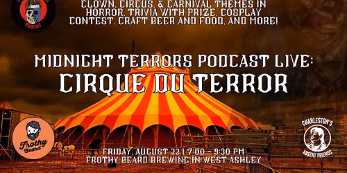 Midnight Terrors Podcast Live: Cirque Du Terror