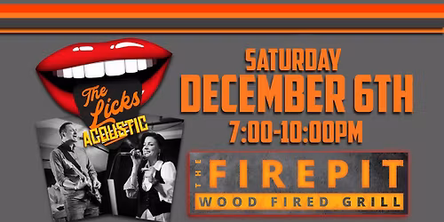 Mike and Sarah acoustic duo @ The Firepit (Irwin)!