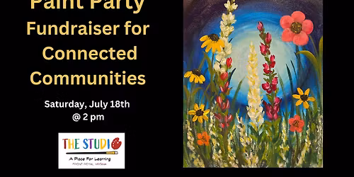 Fundraiser Paint Party for Connected Communities