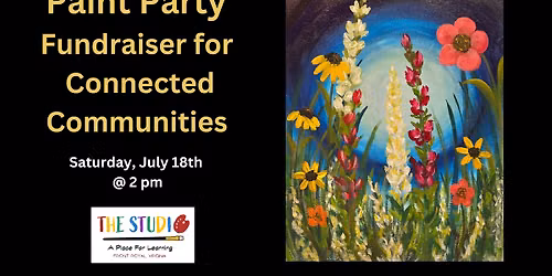 Fundraiser Paint Party for Connected Communities