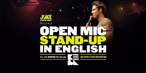 Open Mic Stand-up Comedy in English \/\/ Inside Joke x KEVA \/\/ JUNE 29th