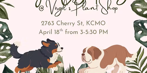 Virgil\u2019s Plant Shop Good Boy Party with Lucky 13 Rescue