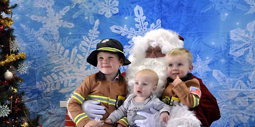 Santa at the Station 2025