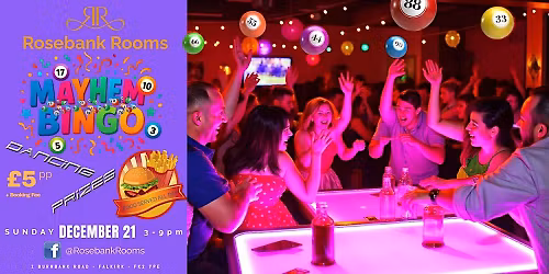 Christmas Mayhem Bingo Day Dancing