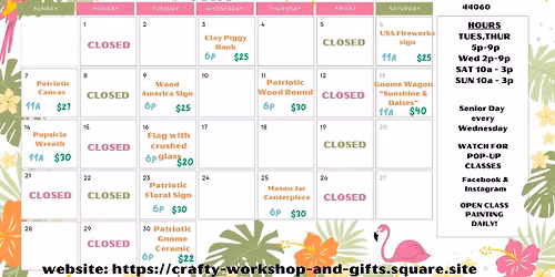 Ceramic Patriotic Gnome