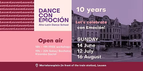 10 Years of Emoci\u00f3n: Open-air