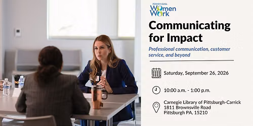 Communicating for Impact: September 2026