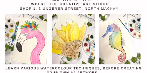 Fri 12 Dec - Watercolour Paint Night