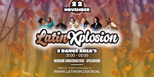 \u2606LATIN-X-PLOSION\u2606 2 Area\u2019s || Salsa & Bachata \/\/ Kizomba