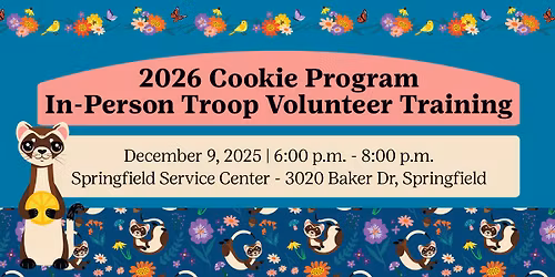 2026 Cookie Program Volunteer Training - Springfield