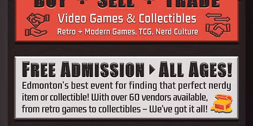 Edmonton Nerd Sale - March 14, 2026