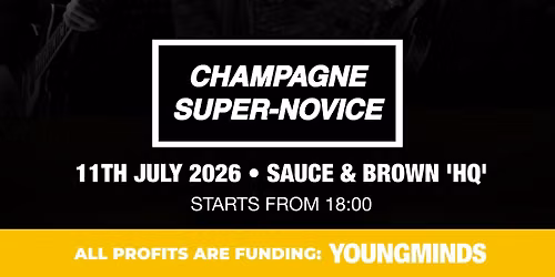 Champagne Super-Novice (Oasis Tribute Night)