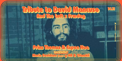 Fr\u00e6dag x Loft Tribute: Espen Haa + Prins Thomas