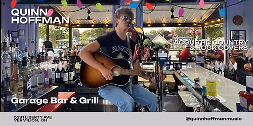 Quinn Hoffman at the Garage Bar & Grill