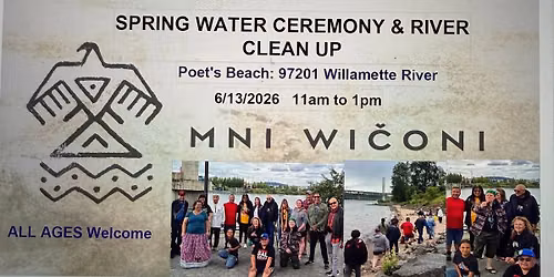 Water Ceremony & Clean up