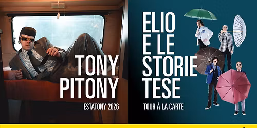 TONY PITONY | Bari 2026