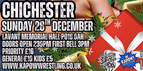 Family Friendly Wrestling back in Chichester!