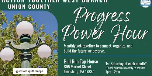 Progress Power Hour in Union County - West Branch Chapter