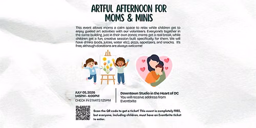 Artful Afternoon: Mommys and Minis