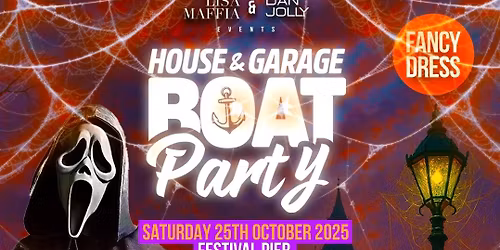 UK GARAGE HALLOWEEN BOAT PARTY