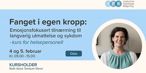 Fanget i egen kropp: Emosjonsfokusert tiln\u00e6rming til langvarig utmattelse og sykdom